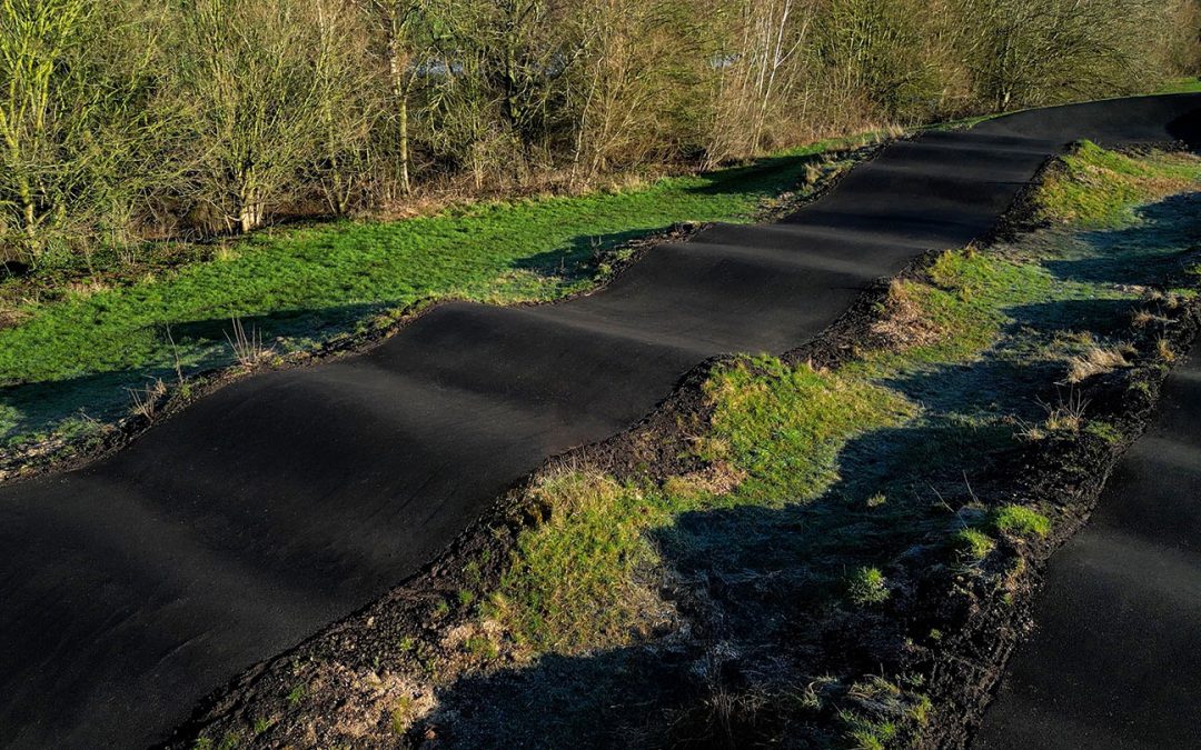 BMX Track Tarmac Surfacing MAC Groundworks 14