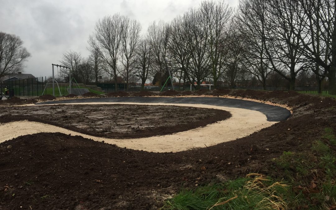 Groundwork pump track.