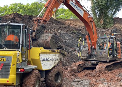 Civils and groundworks.
