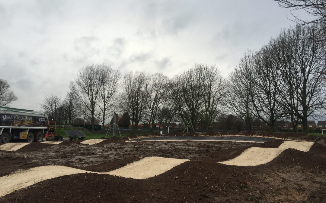 Groundwork pump track.
