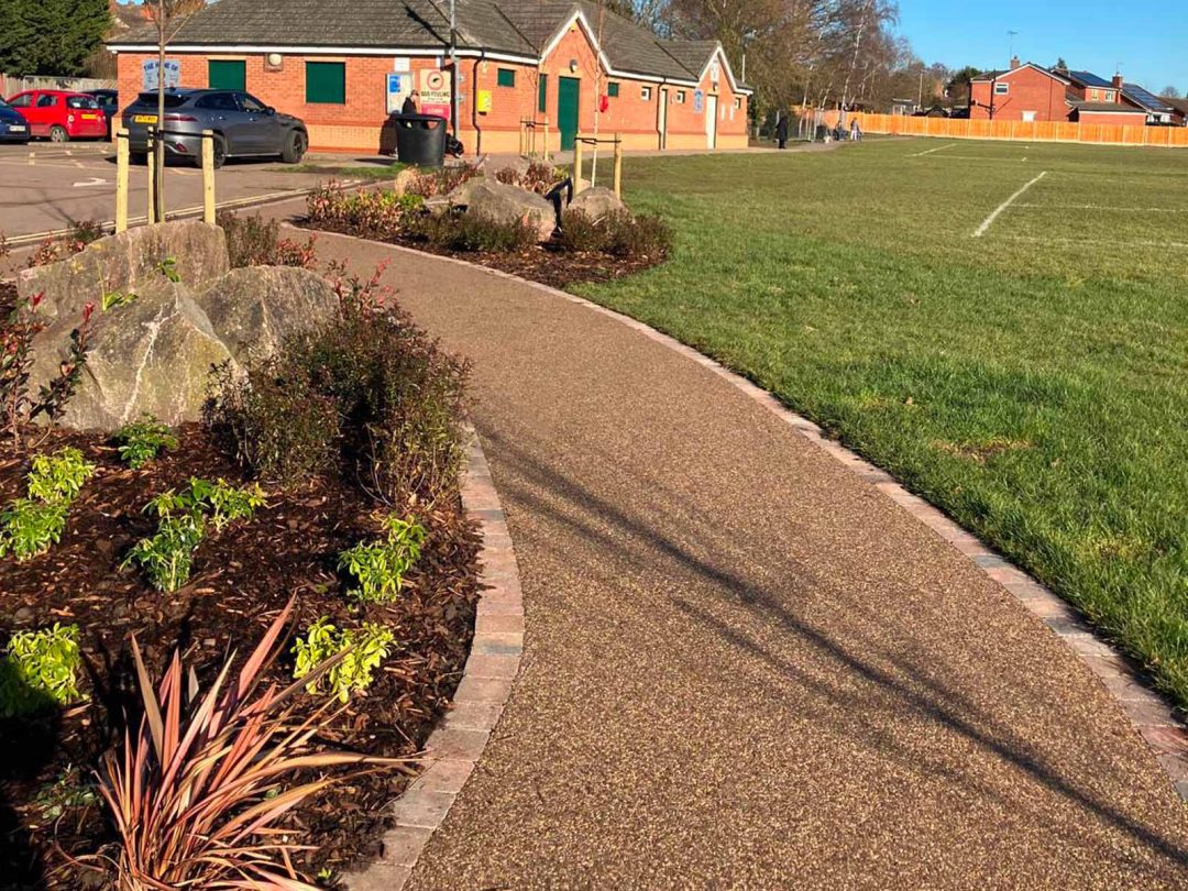 Sileby Play Area Installation Landscaping Surfacing – MAC Groundwork Contractors-11