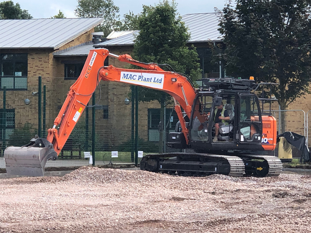 Cotham School Sports Pitch – MAC Groundwork Contractors 2