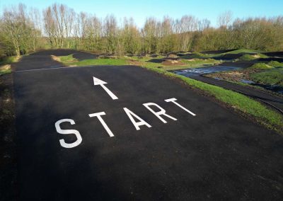 BMX Track Resurfacing, Oakley Park Shepshed
